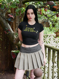 'it doesn't have to be grim up north' baby tee !